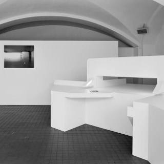 Ulrich Schwarz | Architekturfotografie, Architekturfotografie, Fotografie, Berlin, Galerie Aedes West, ›Momentane Monumente‹, Michael S. Riedel, Kunst, Frankfurt am Main, Kuehn Malvezzi, Architektur, Berlin, 2005