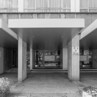 Ulrich Schwarz | Architekturfotografie, Architekturfotografie, Fotografie, Berlin, Projekt, Florair 2+3, Brüssel, BE, Architektur, Remy van der Looven (1915-1983), Umbau, Atelier Kempe Thill, Rotterdam, NL, Baujahr 1961, Umbau 2022